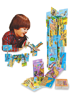 card game building card